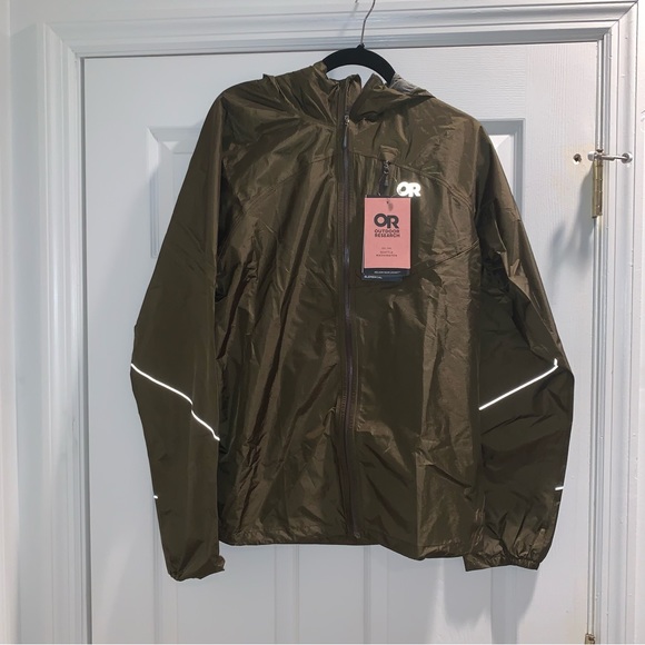 NWT Outdoor Research Helium Men's Rain Jacket - Picture 2 of 13